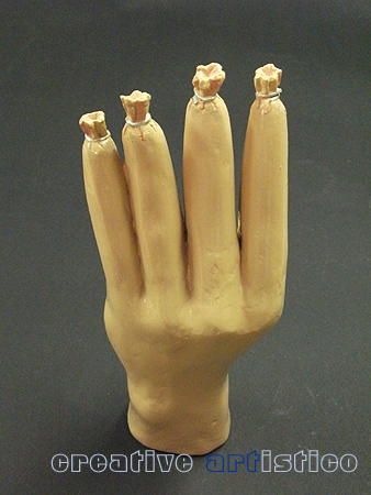 Hand 5 Rückansicht